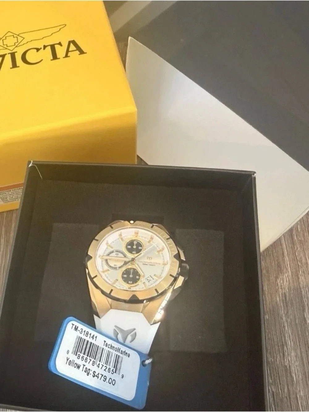 Technomarine Men's Ocean 41mm Quartz Watch TM-318141